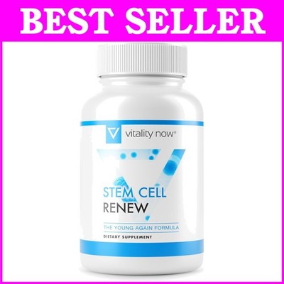 Unflavored Stem Cell Renew Capsules: Rejuvenate Your Body & Mind