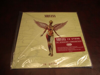 NIRVANA IN UTERO 20TH ANNIVERSARY 45 RPM MASTERED 2 LPS + 33 & 1/3
