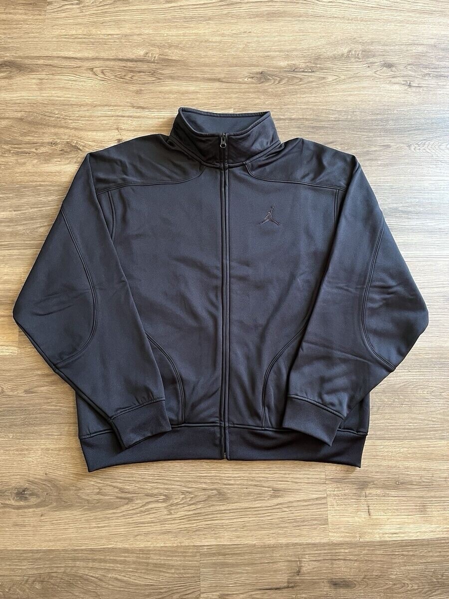 Supreme x Jordan Tricot Track Jacket Black FW24 Small S NEW | eBay