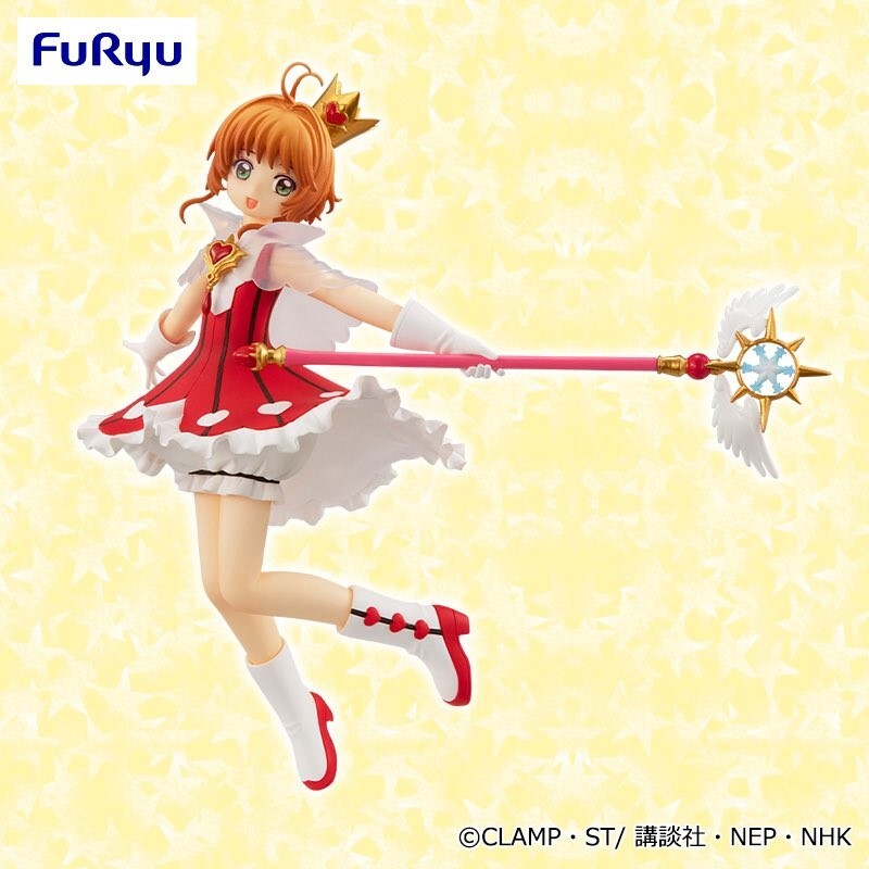 FuRyu Cardcaptor Sakura Clear Card Special Figure Sakura Kinomoto