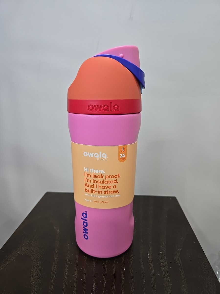 Owala Kids FreeSip Stainless Steel Water Bottle / 16oz / Color