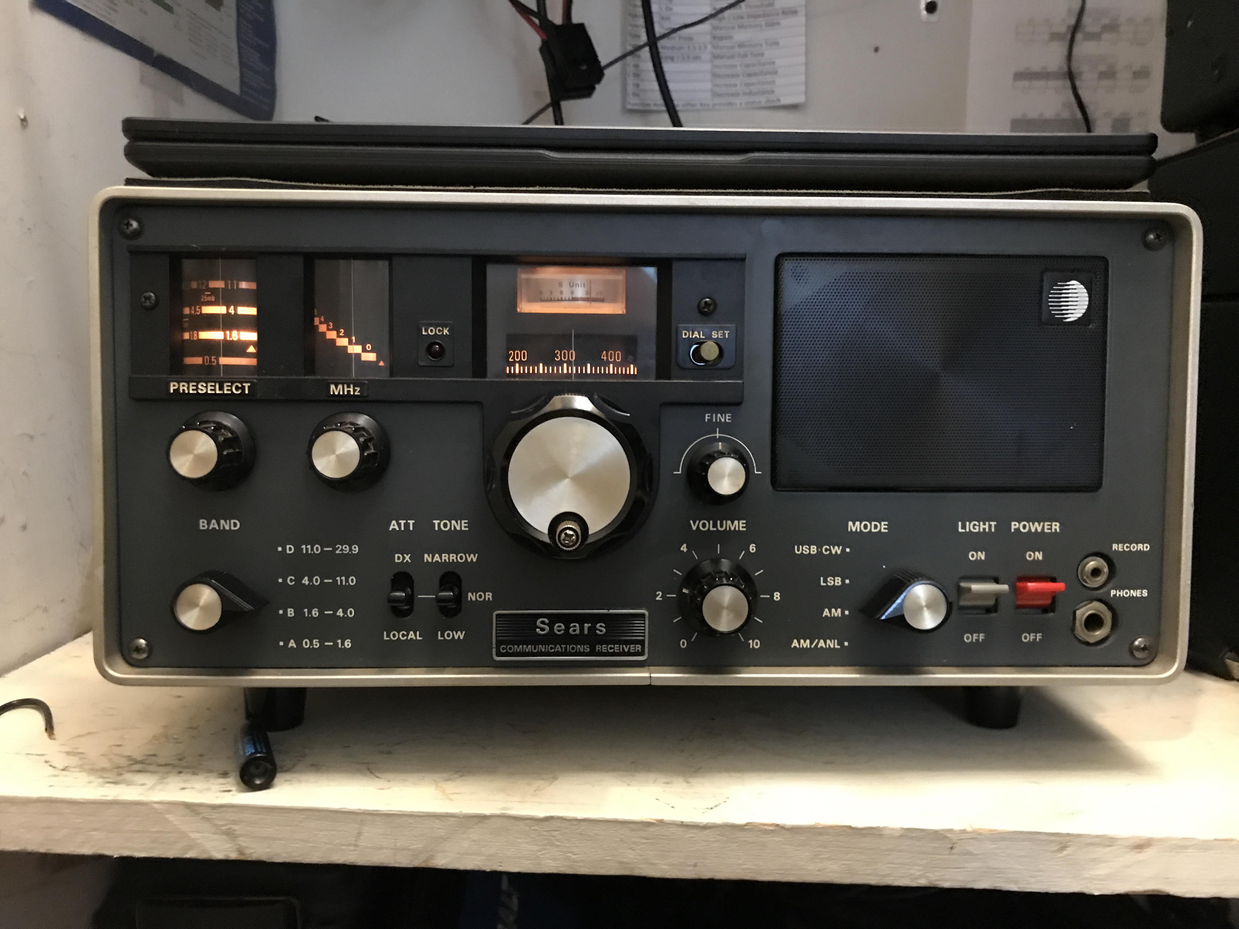 ヤエスFRG-7短波受信機 : r/shortwave