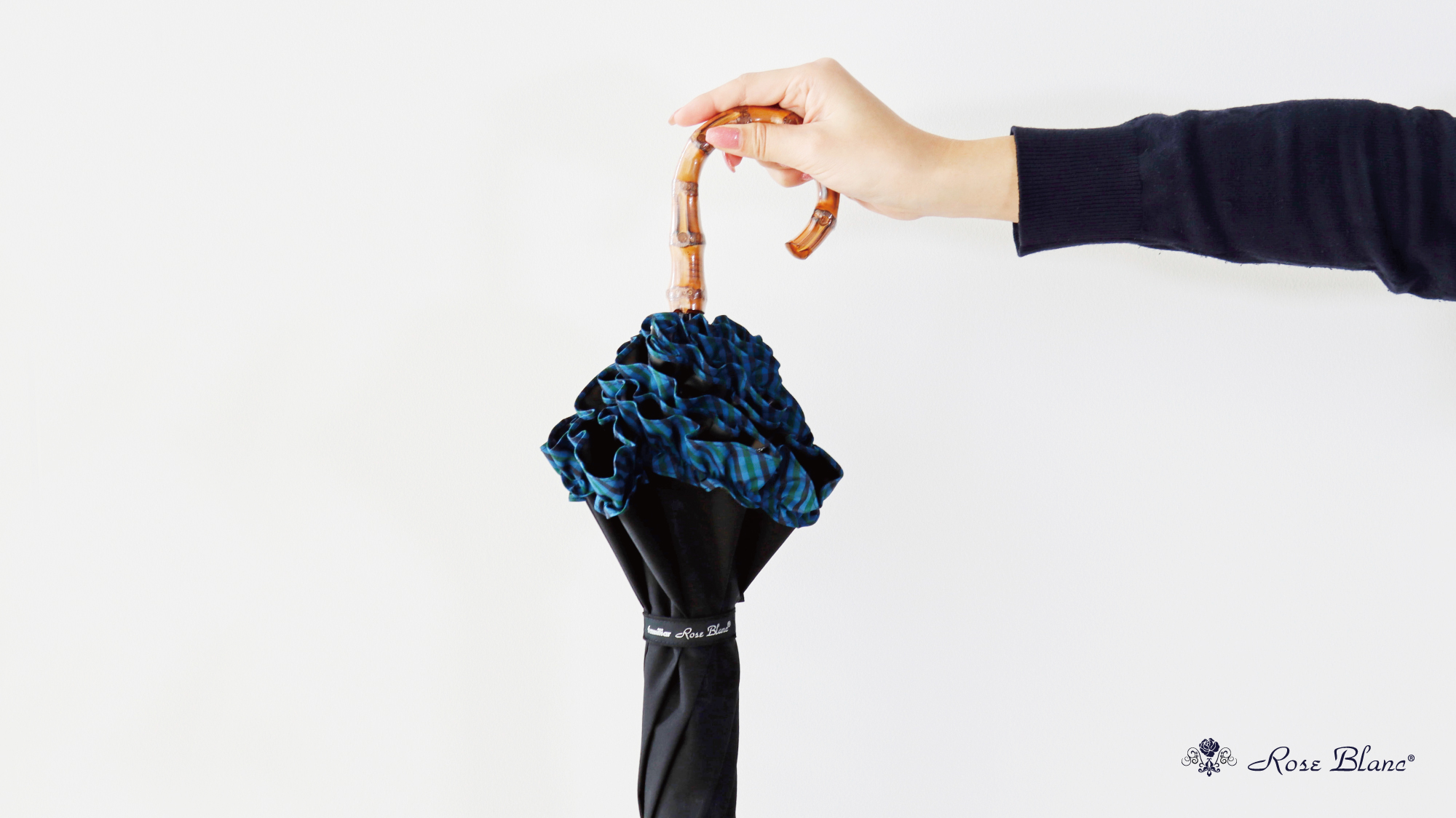 芦屋ロサブラン」100%遮光日傘ブランドとの コラボレーション再来！2色