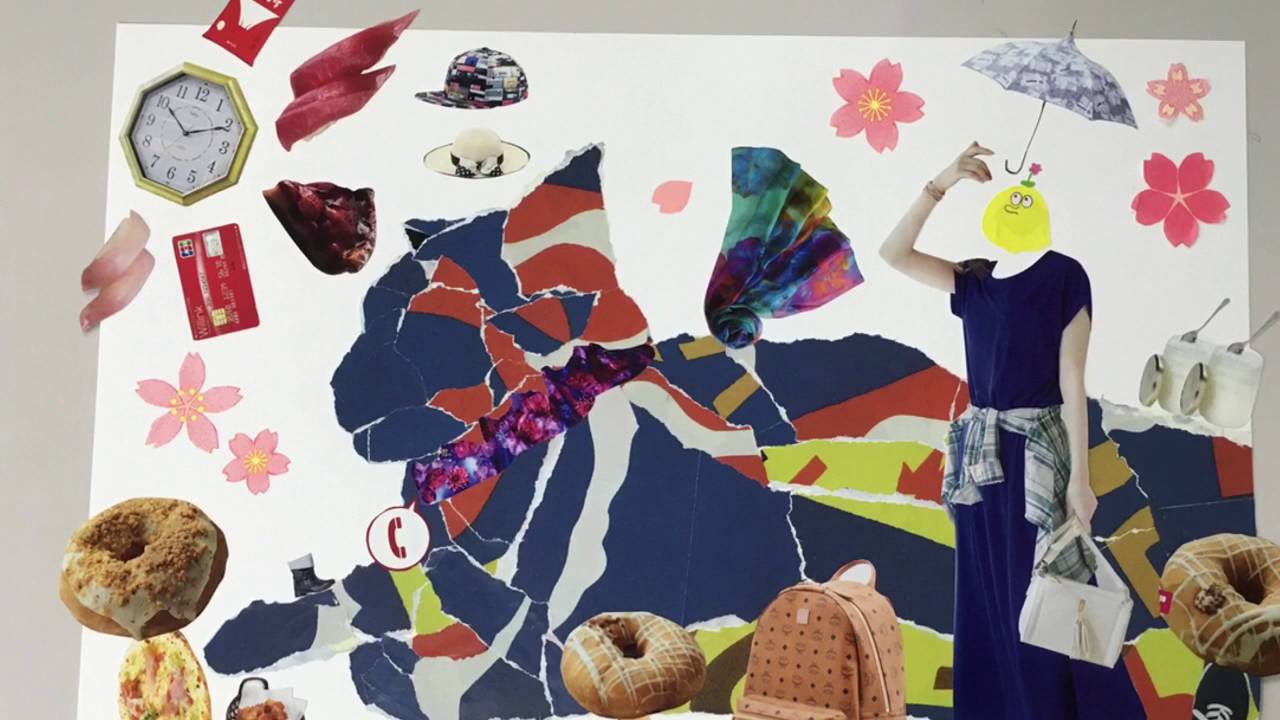 美術・工芸デザイン科 コラージュ作品 【NCAD新潟デザイン専門学校