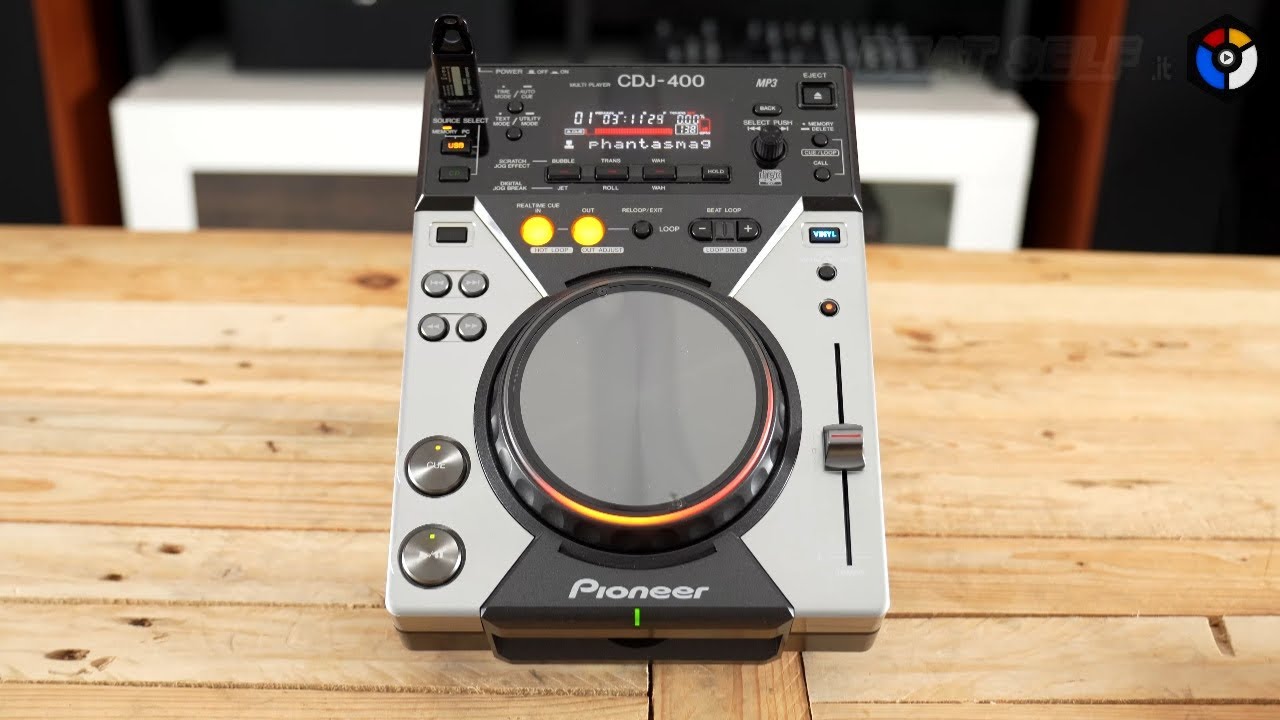 Pioneer CDJ-400 | The history of CDJs | 2007 - YouTube