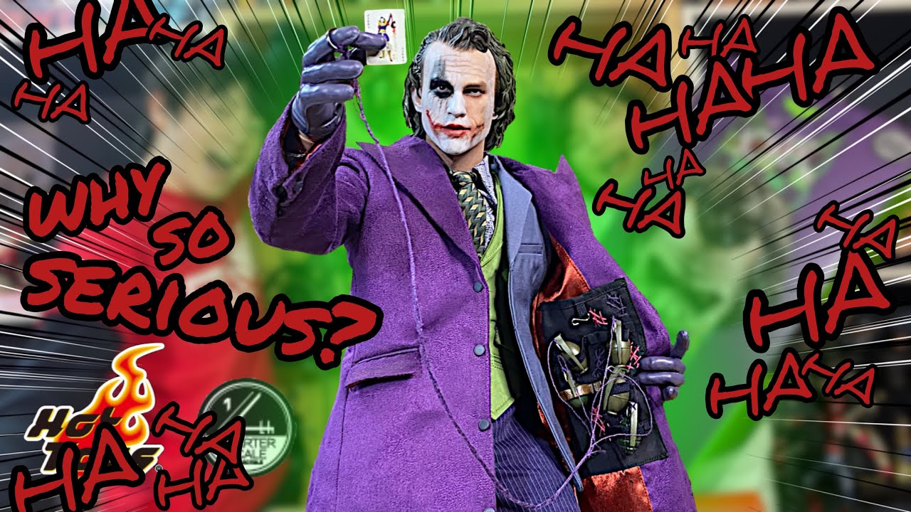 HOTTOYS】大迫力のTHE JOKER 1/4スケールを1周年記念にご紹介‼️ - YouTube
