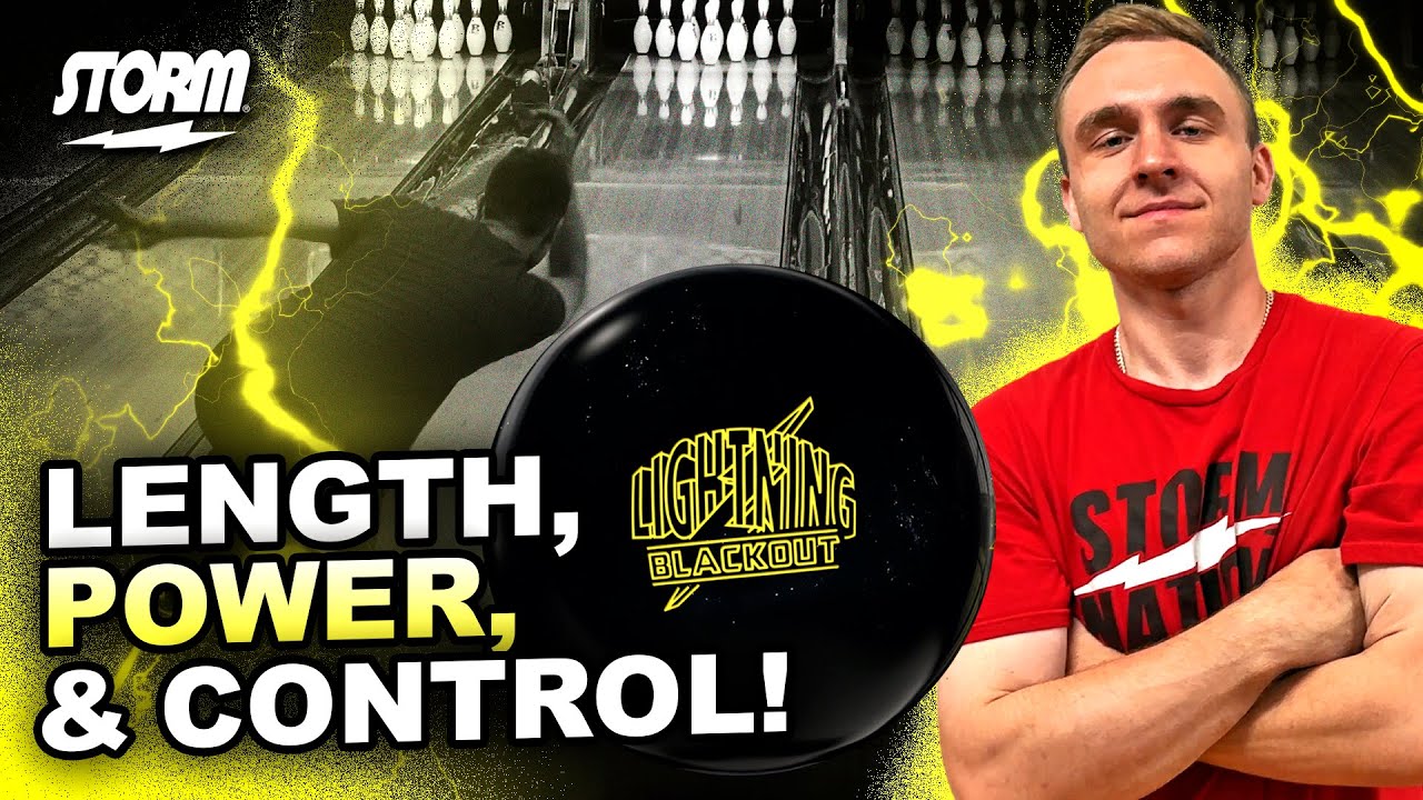 Storm Lightning Blackout Bowling Ball Delivers Length, Power