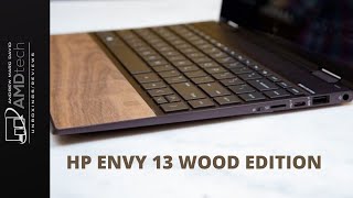 HP Envy 13 Wood Edition Review: Wood You Look at That! - YouTube