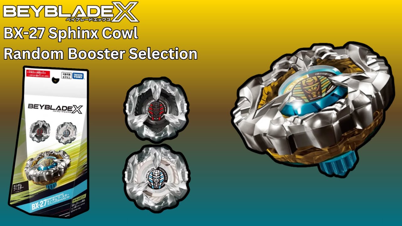 Barrage Defense! BX-27 Sphinx Cowl Random Booster Selection