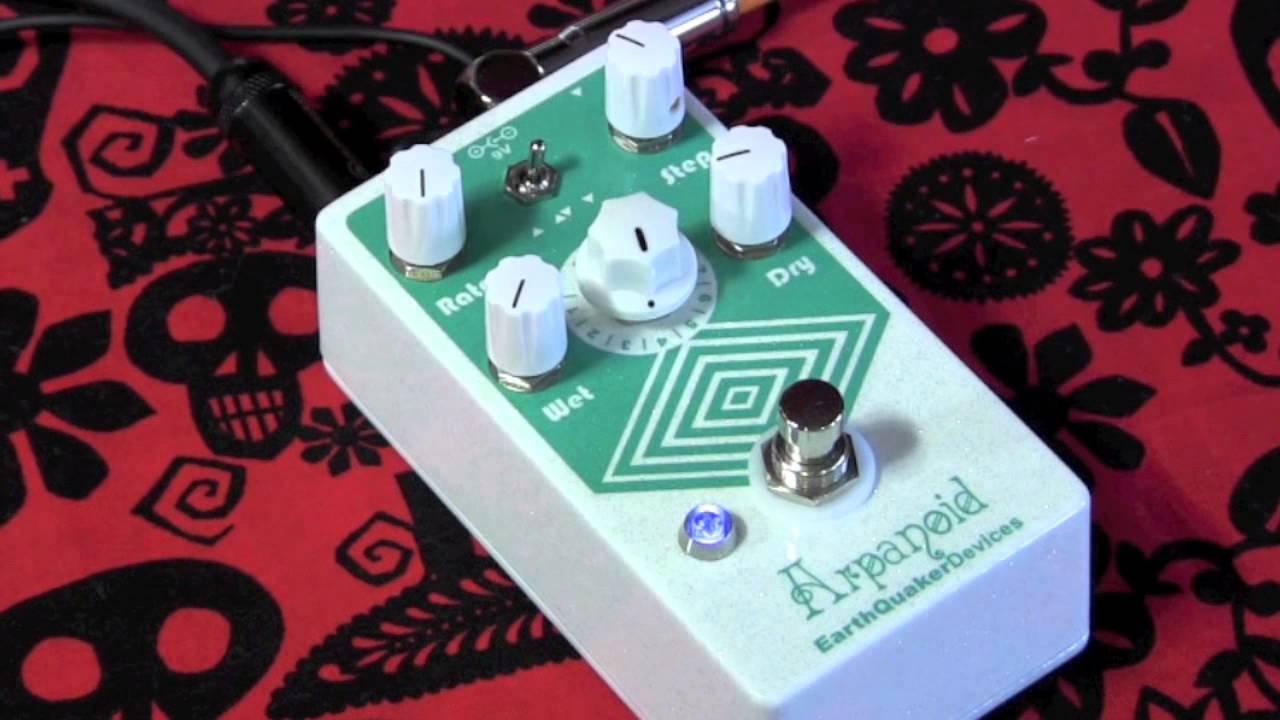 Earthquaker Devices ARPANOID pedal demo with overdriven amp tone