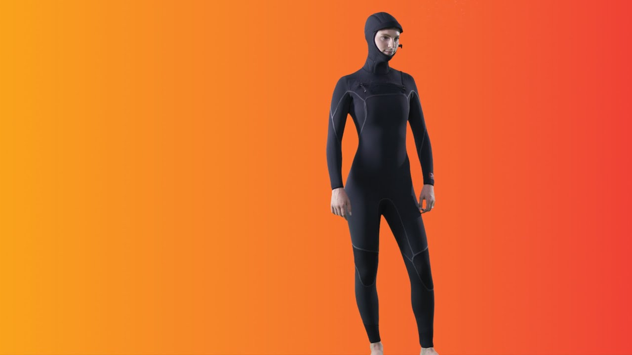 Patagonia Women's R4® Yulex® Front-Zip Hooded Full Suit - YouTube