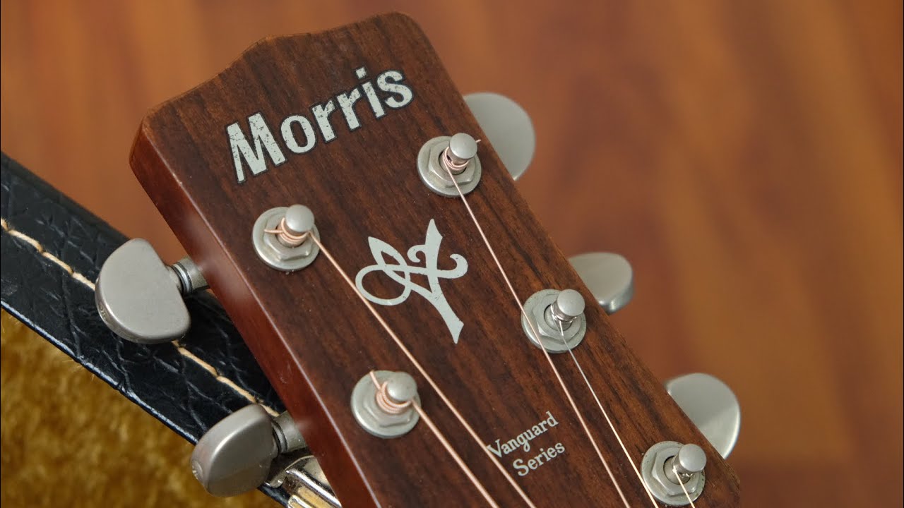 Morris MV-701 Vanguard Series Top Solid B/S Mahogany D style