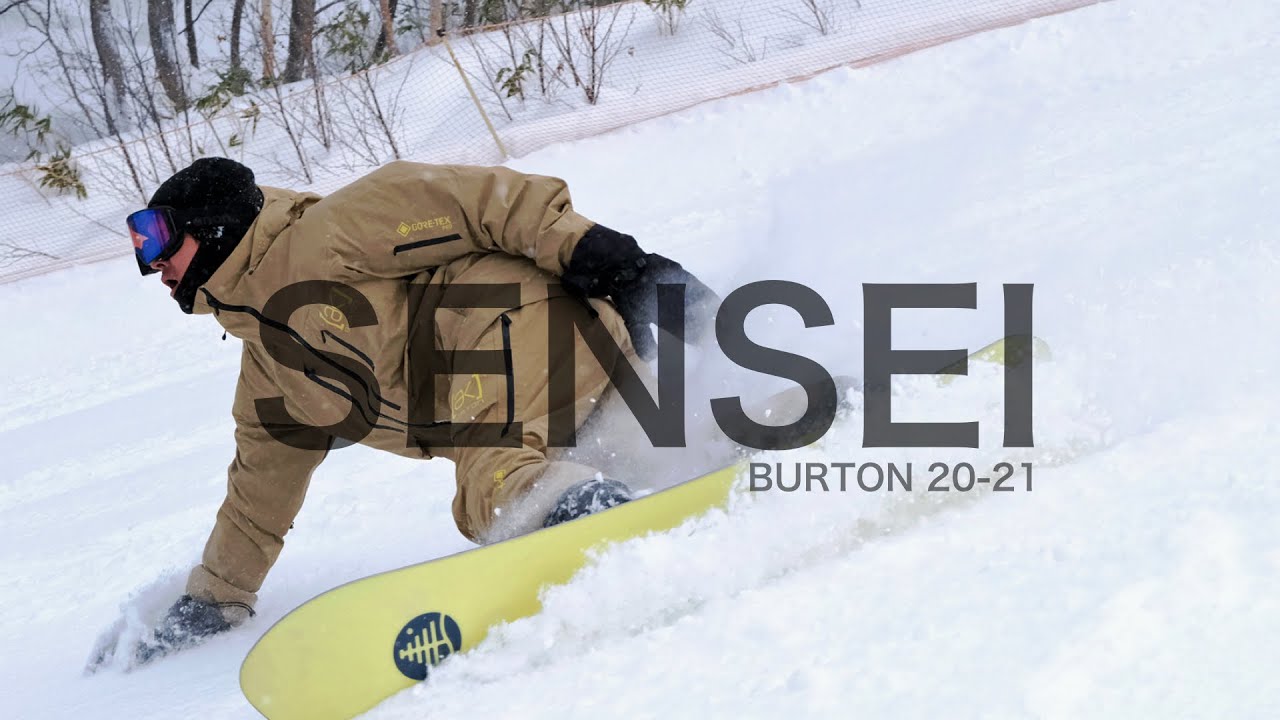 SENSEI -BURTON 20-21- - YouTube