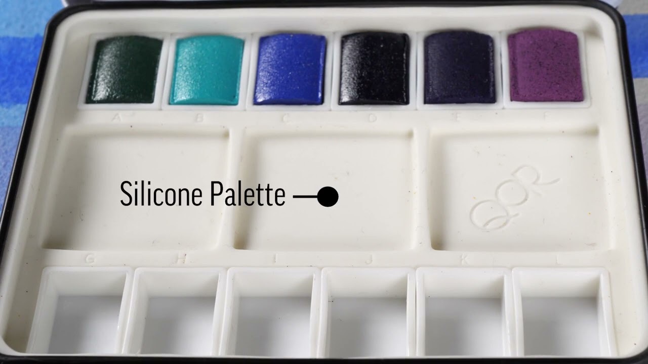 透明水彩絵具 [コア セット] QOR Set 0035 ハーフパン グラニュ