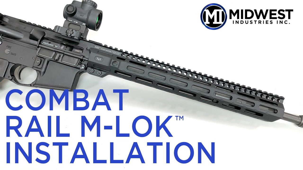 MIDWEST INDUSTRIES ハンドガード One Piece Free Float M16/AR-15対応