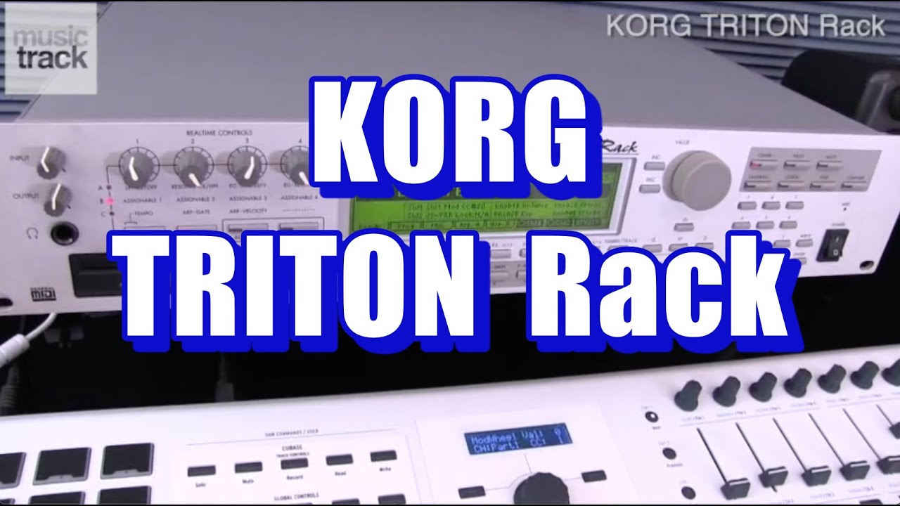KORG TRITON Rack Demo & Review - YouTube