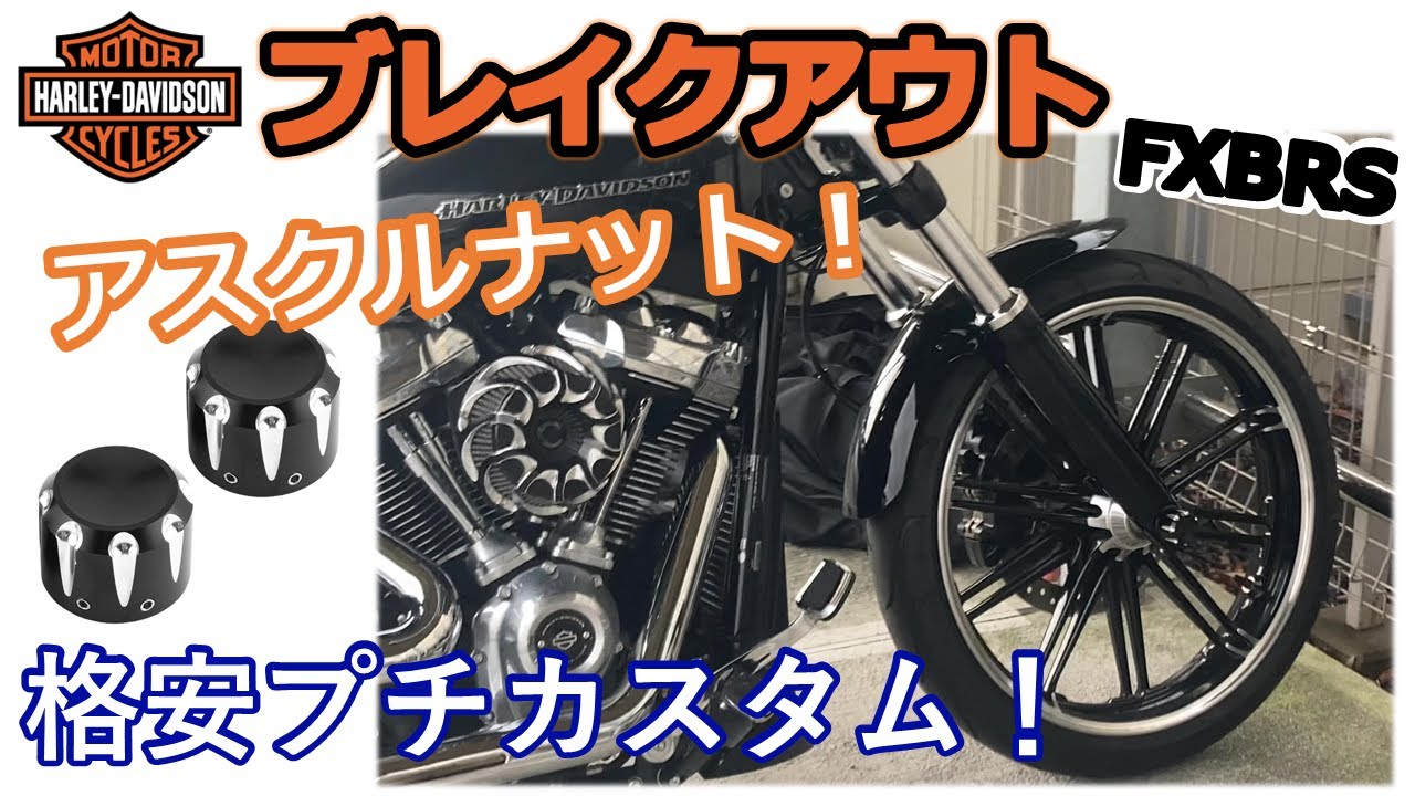 ブレイクアウト】格安！アスクルナットカバー取り付けプチカスタム