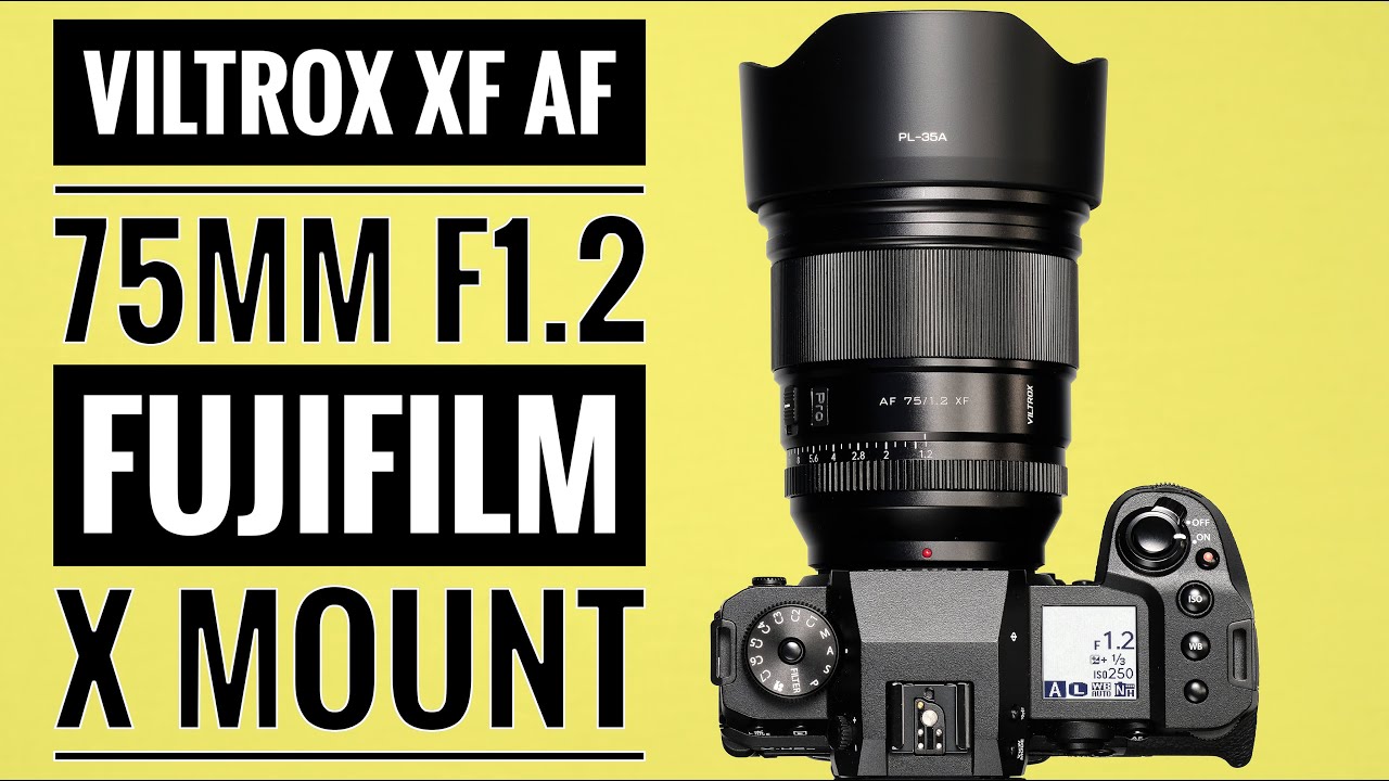 Viltrox XF AF 75mm F1.2 | Fujifilm X Mount - YouTube