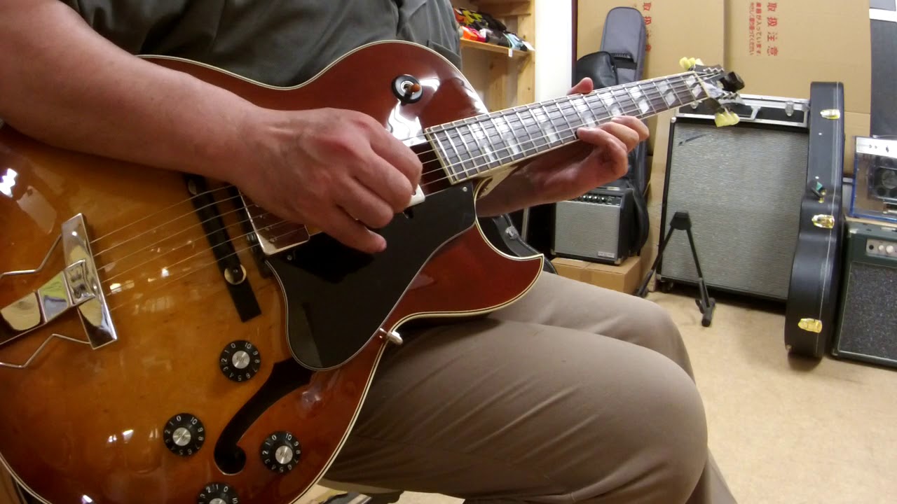 Greco FA67-70 1986年製 指弾き - YouTube