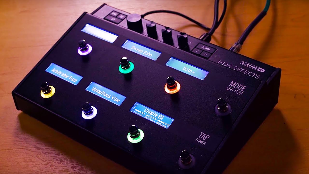 Line 6 HX Effects - Demo - YouTube