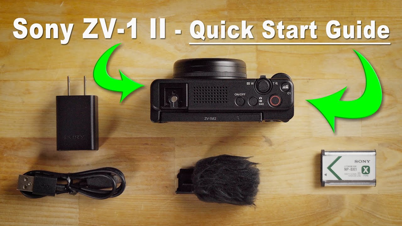 Sony ZV-1 II Tutorial - A Quick Start Guide For Beginners - YouTube