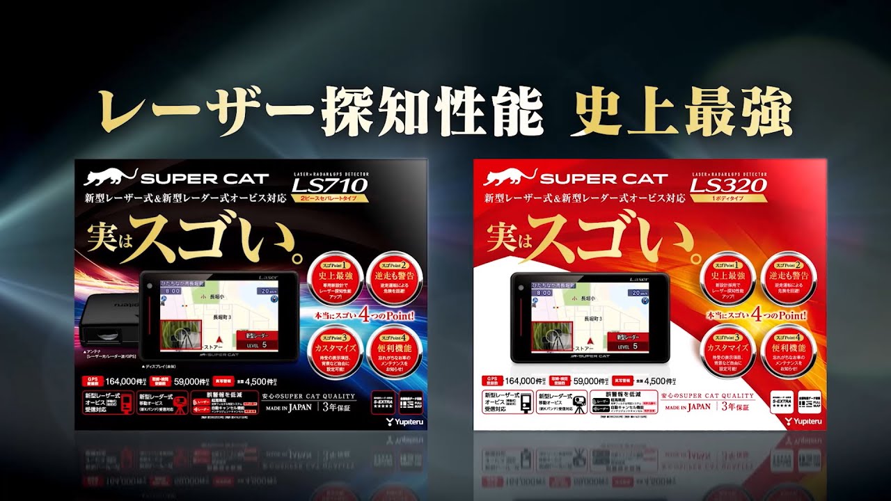 Laser & Radar Detector SUPER CAT 