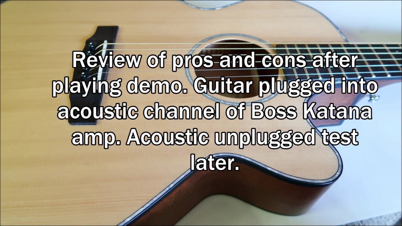 Cort SFX E NS Guitar Demo And Review - YouTube