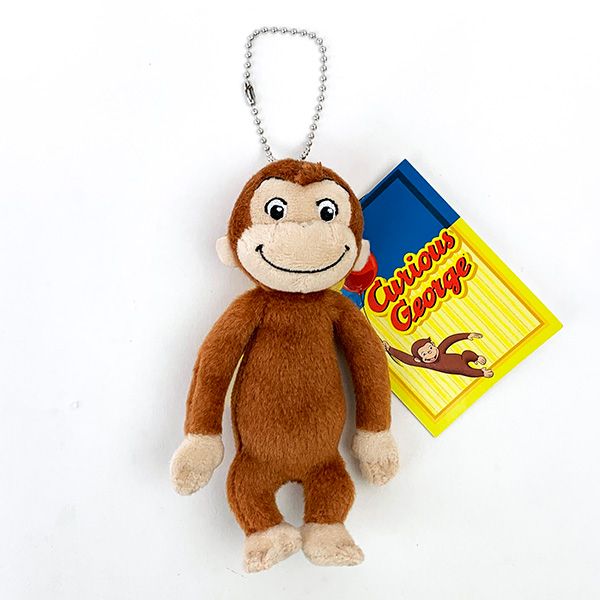おさるのジョージ アニメーションジョージ マスコット キーホルダー