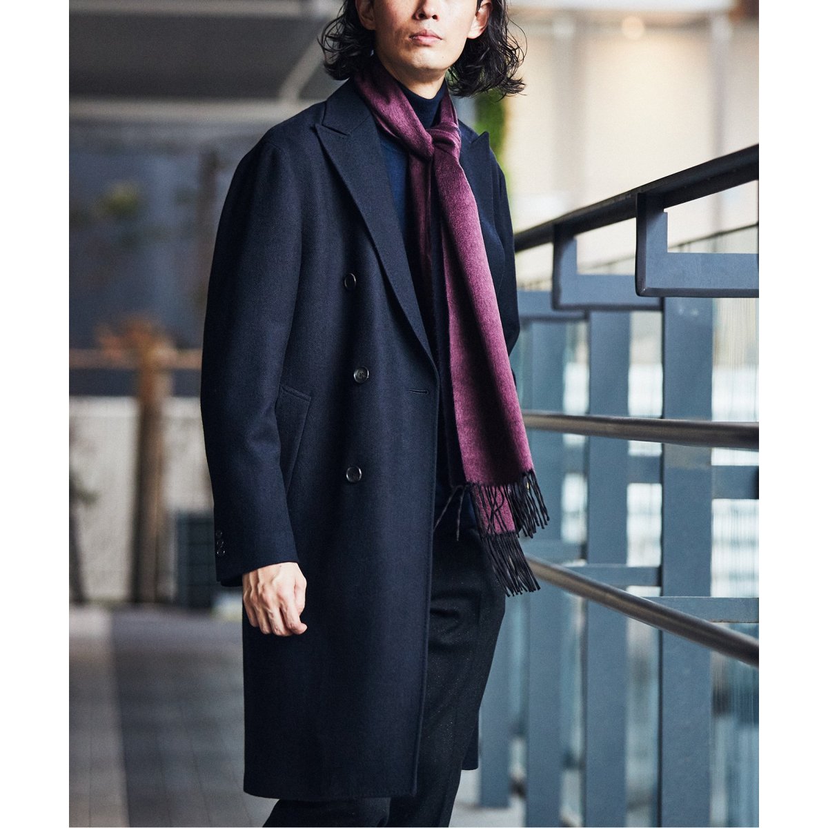 Loro Piana / ロロピアーナ】ダブルブレスト チェスターコート