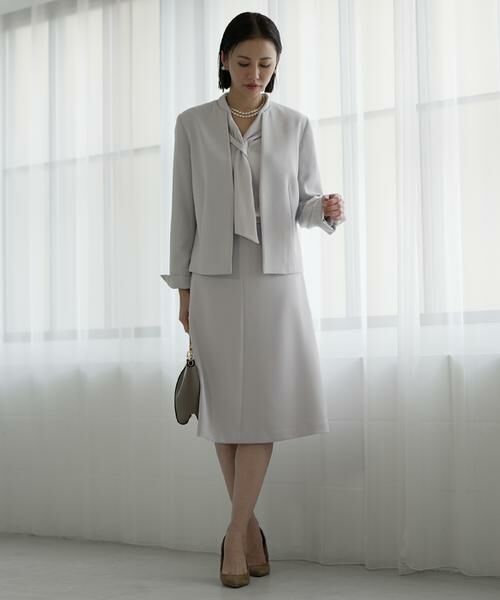 ノーカラータックジャケット （ノーカラージャケット）｜INED / イネド