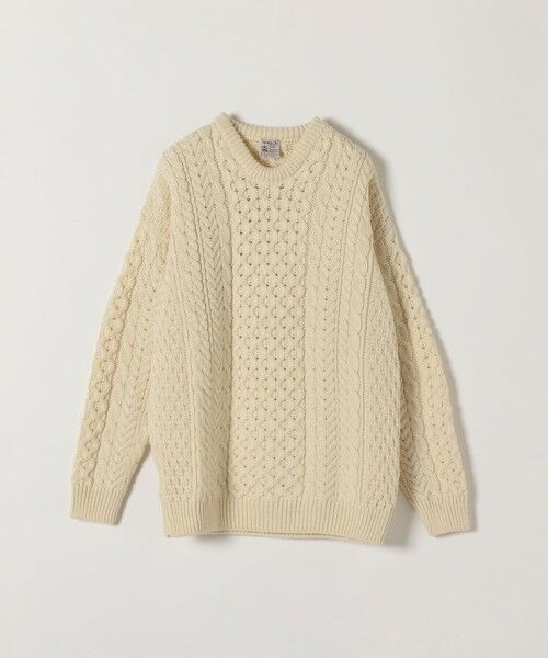 セール】 INVERALLAN: アランクルーネックニット （ニット・セーター