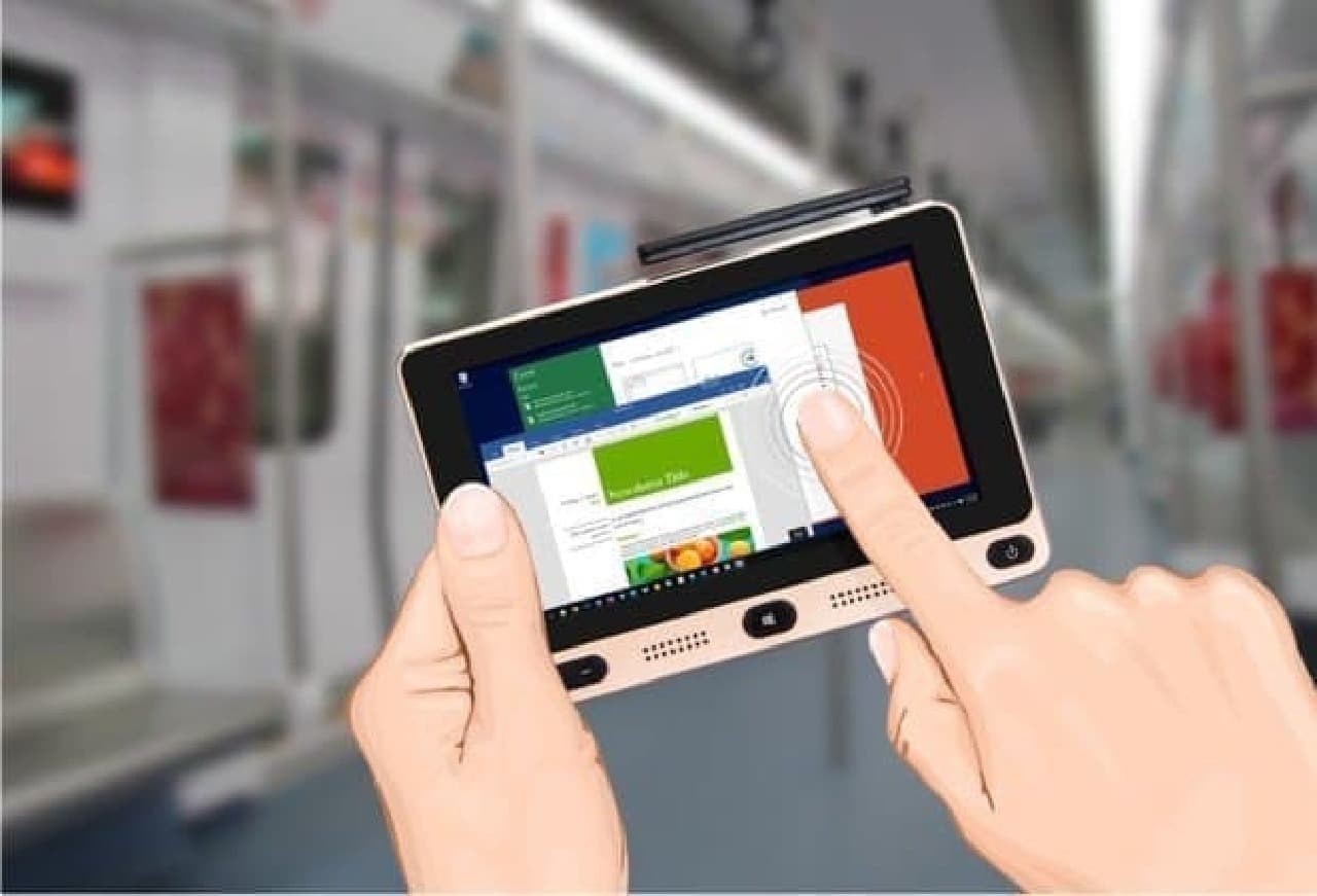 オヤジ殺し！―世界最小を謳うWindows 10 搭載ポケットPC「Gole1