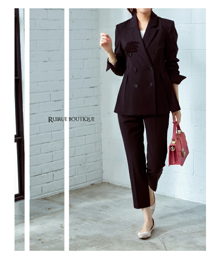 ダブルブレストセットアップスーツ「CSU835」-RUIRUE BOUTIQUE
