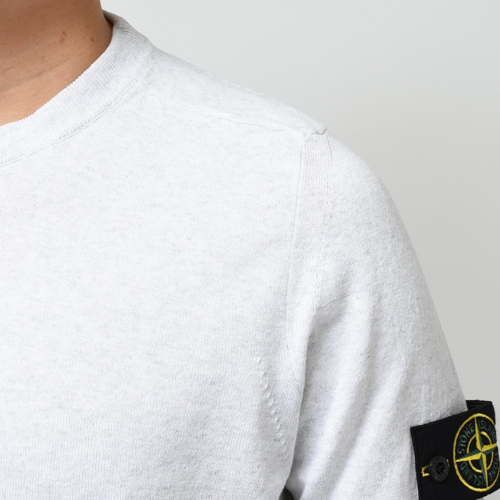 STONE ISLAND（ストーンアイランド）ハイゲージコットンソリッドクルー