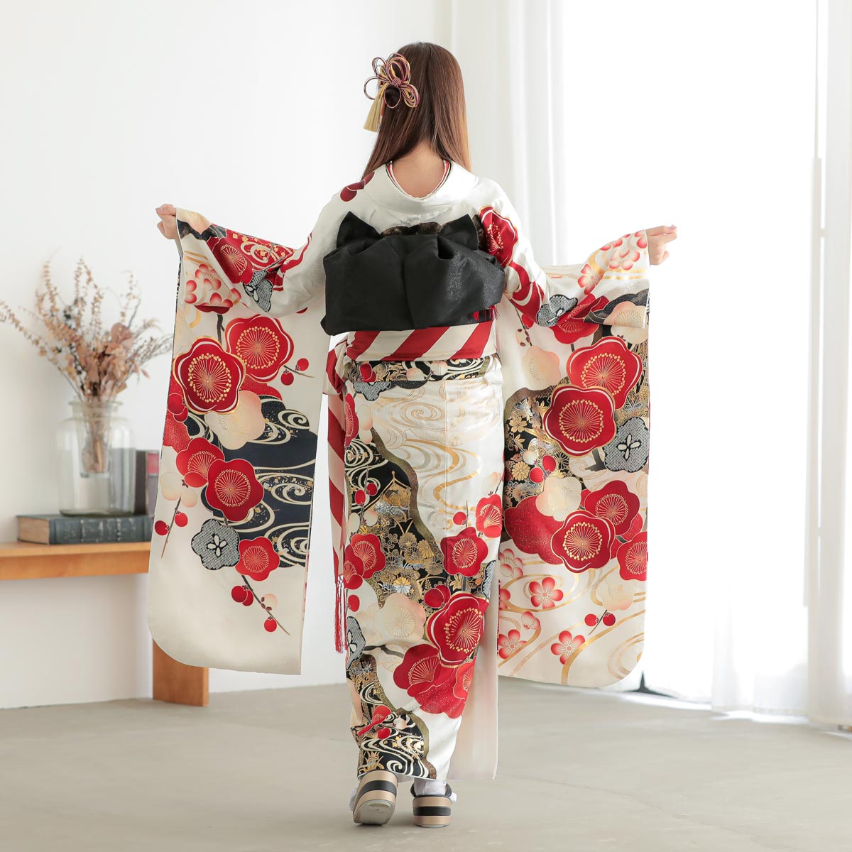 楽天市場】成人式早割クーポン10％オフ【振袖 レンタル】RS2079 正絹