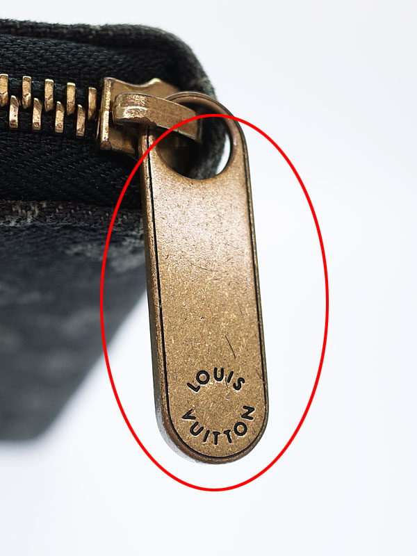 LOUIS VUITTON】ルイヴィトン『モノグラム デニム ジッピーウォレット