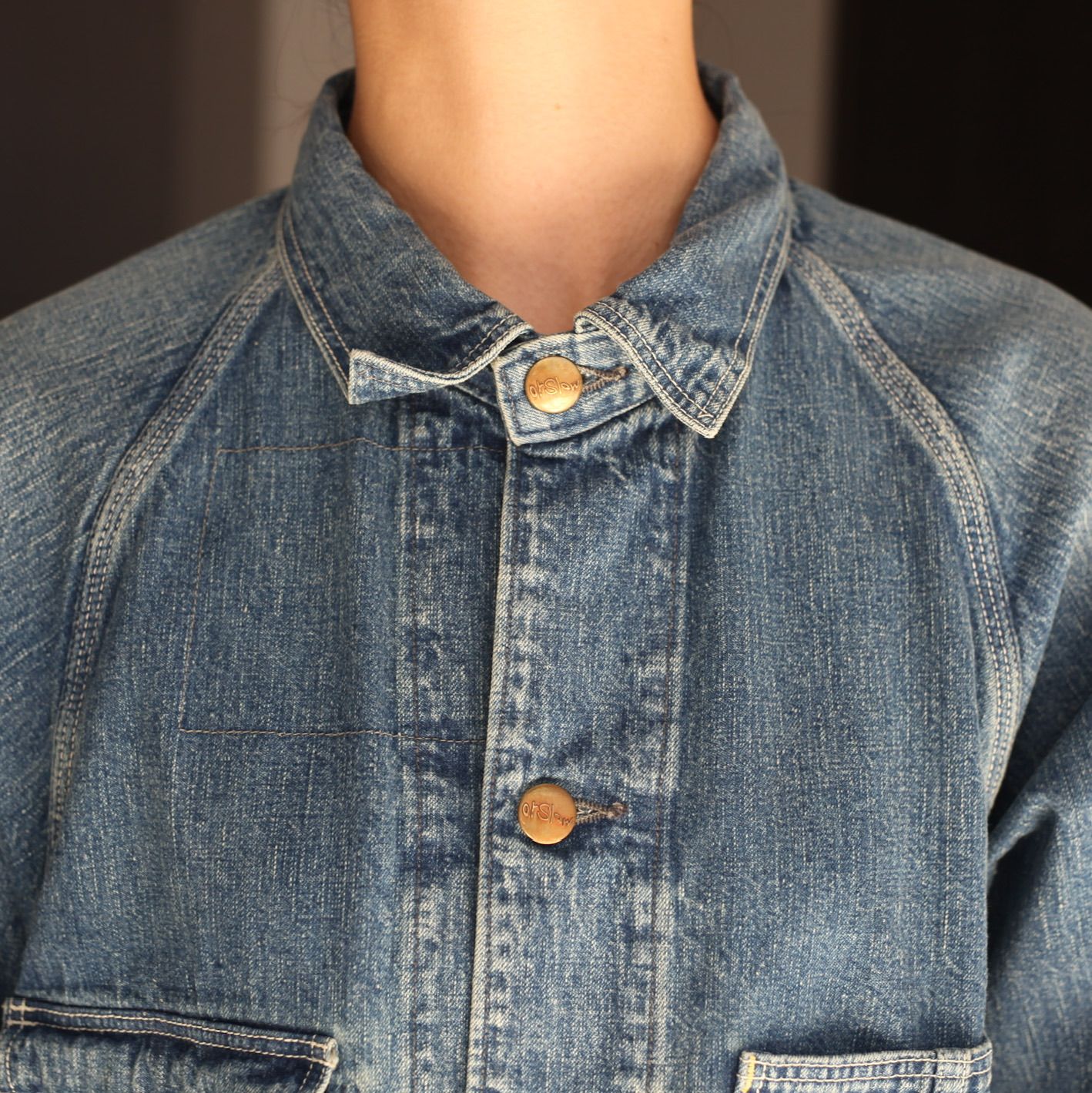 orSlow - 【残り一点】1950's Coverall(DENIM USED) | ACRMTSM ONLINE