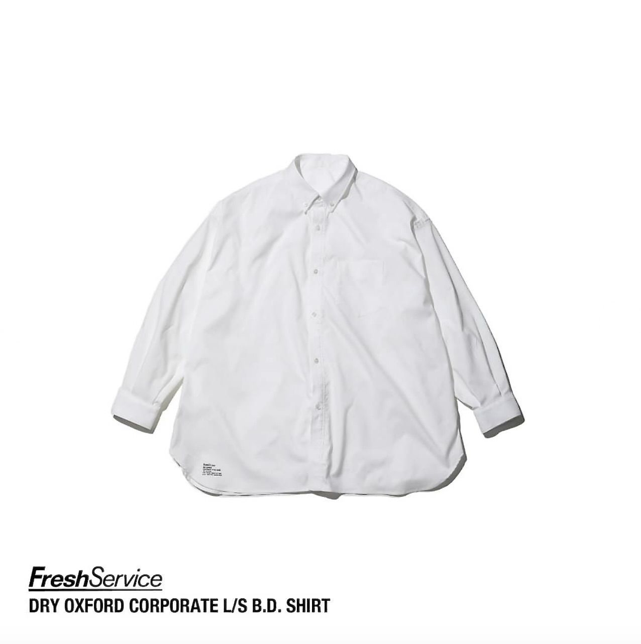 FreshService - フレッシュサービス DRY OXFORD CORPORATE L/S B.D.