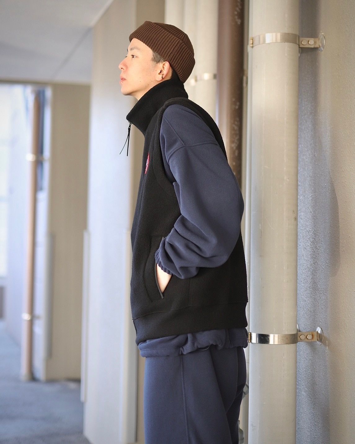 CANADA GOOSE カナダグース Mersey Vest Kind Fleeceスタイル | 4037