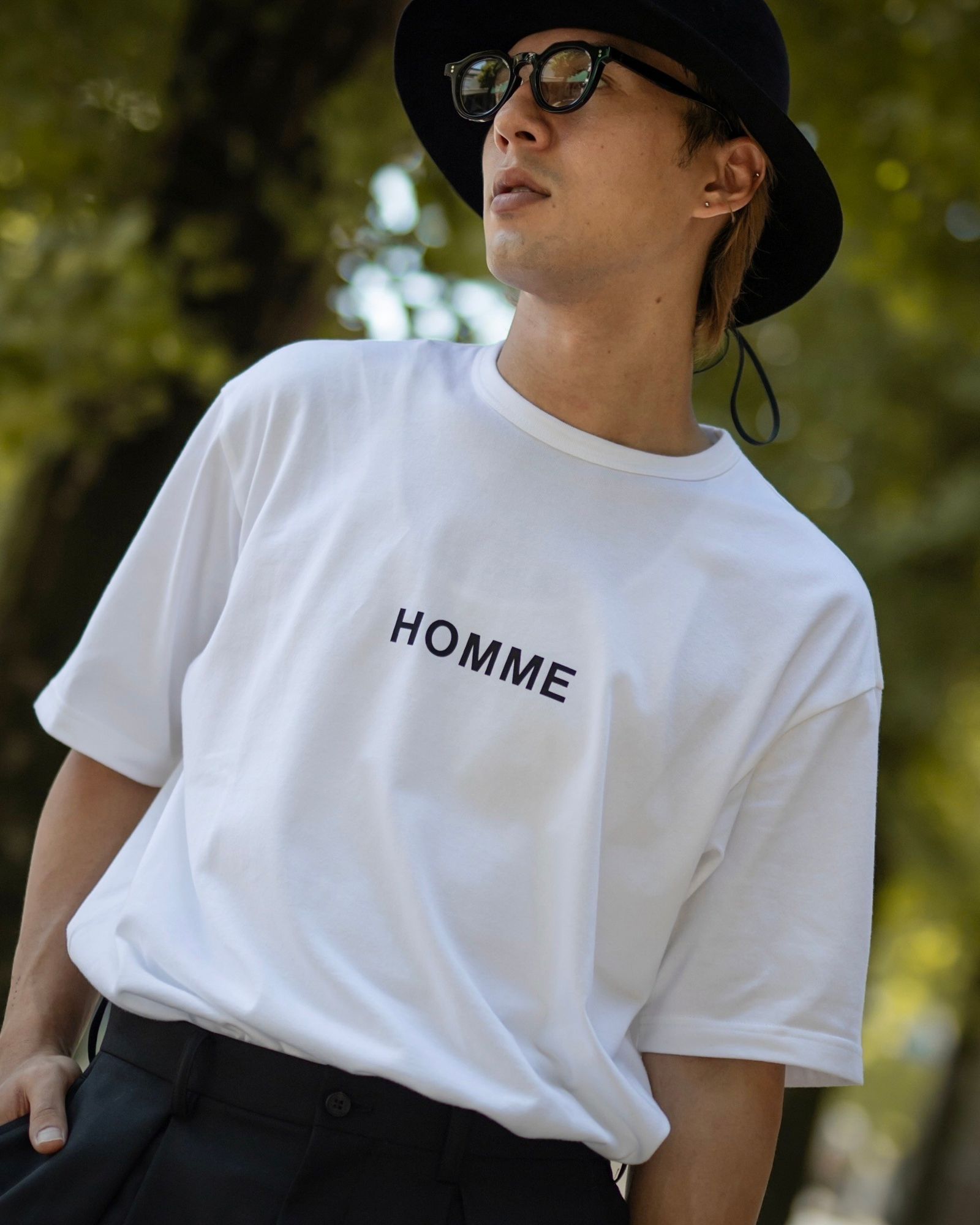 COMME des GARCONS HOMME ロゴプリントT MARKスタイル | 5217 | MARK