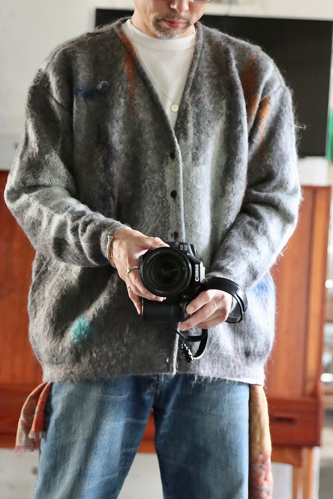 ヨーク22AW STILL JACQUARD CARDIGANスタイル.2022.9.6. | 2740 | MARK