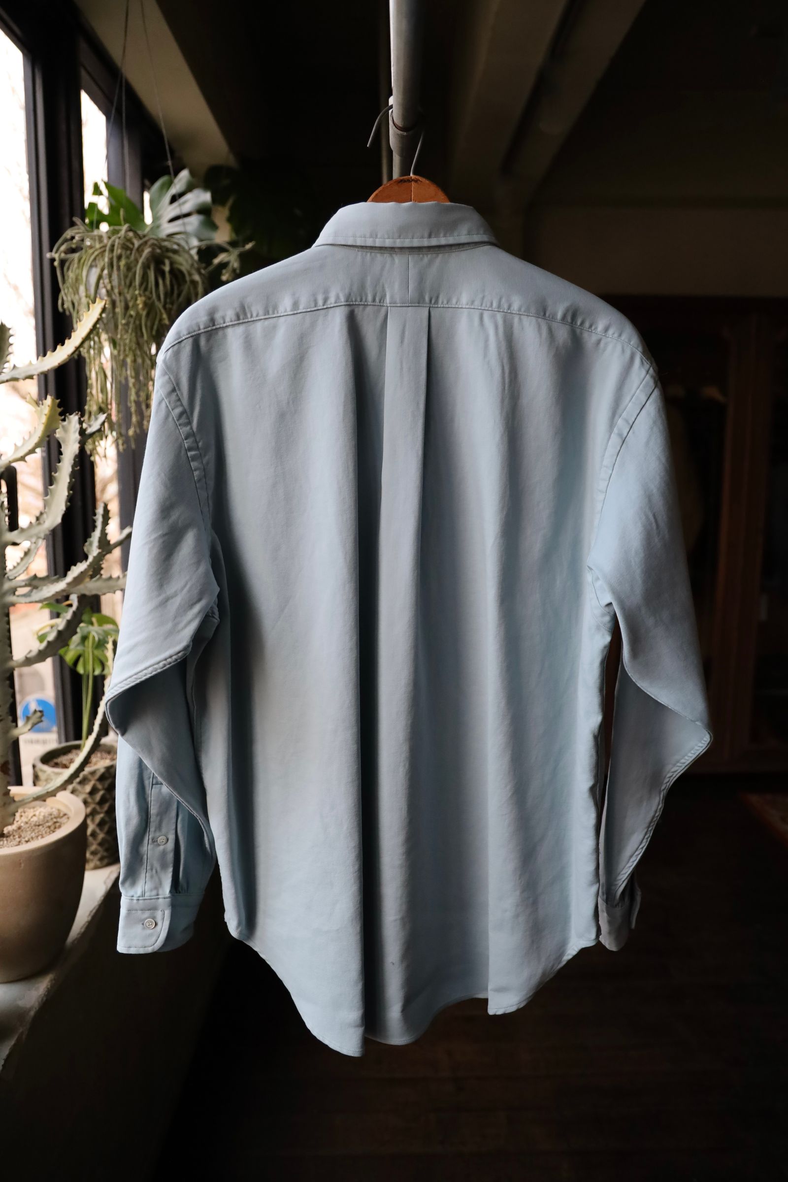 A.PRESSE - アプレッセ Double Weave Twill Regular Collar Shirt