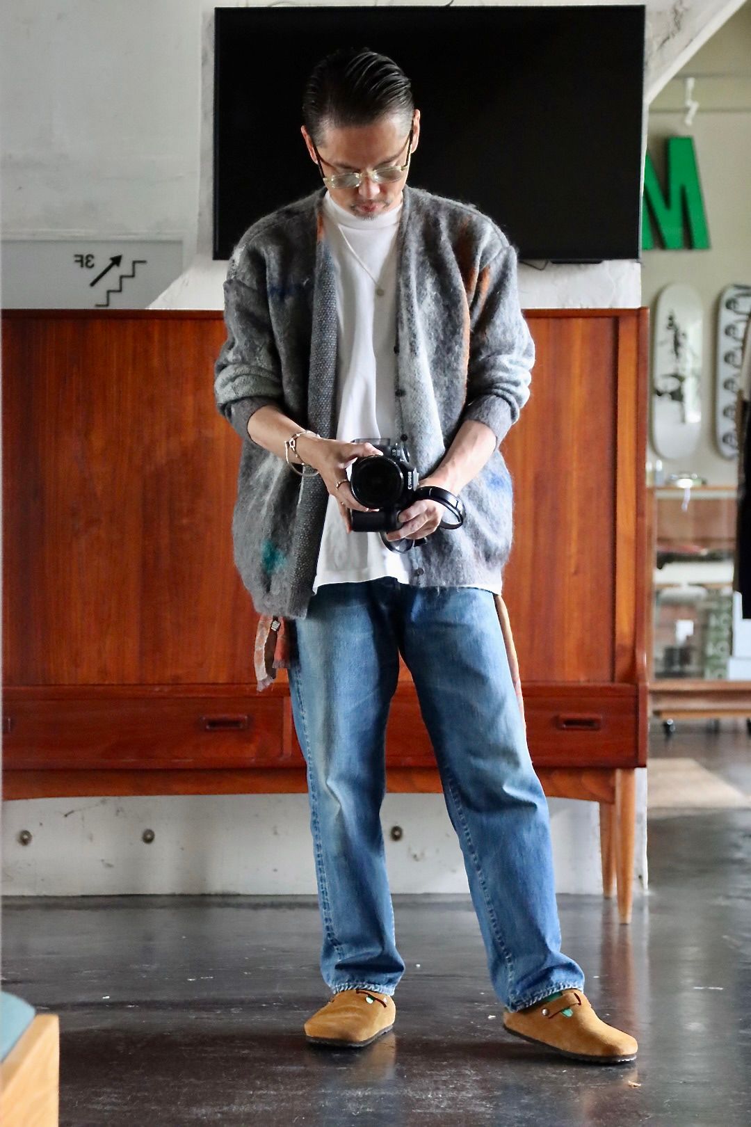 YOKE ヨーク22AW STILL JACQUARD CARDIGAN(YK22AW0414S) | MARK