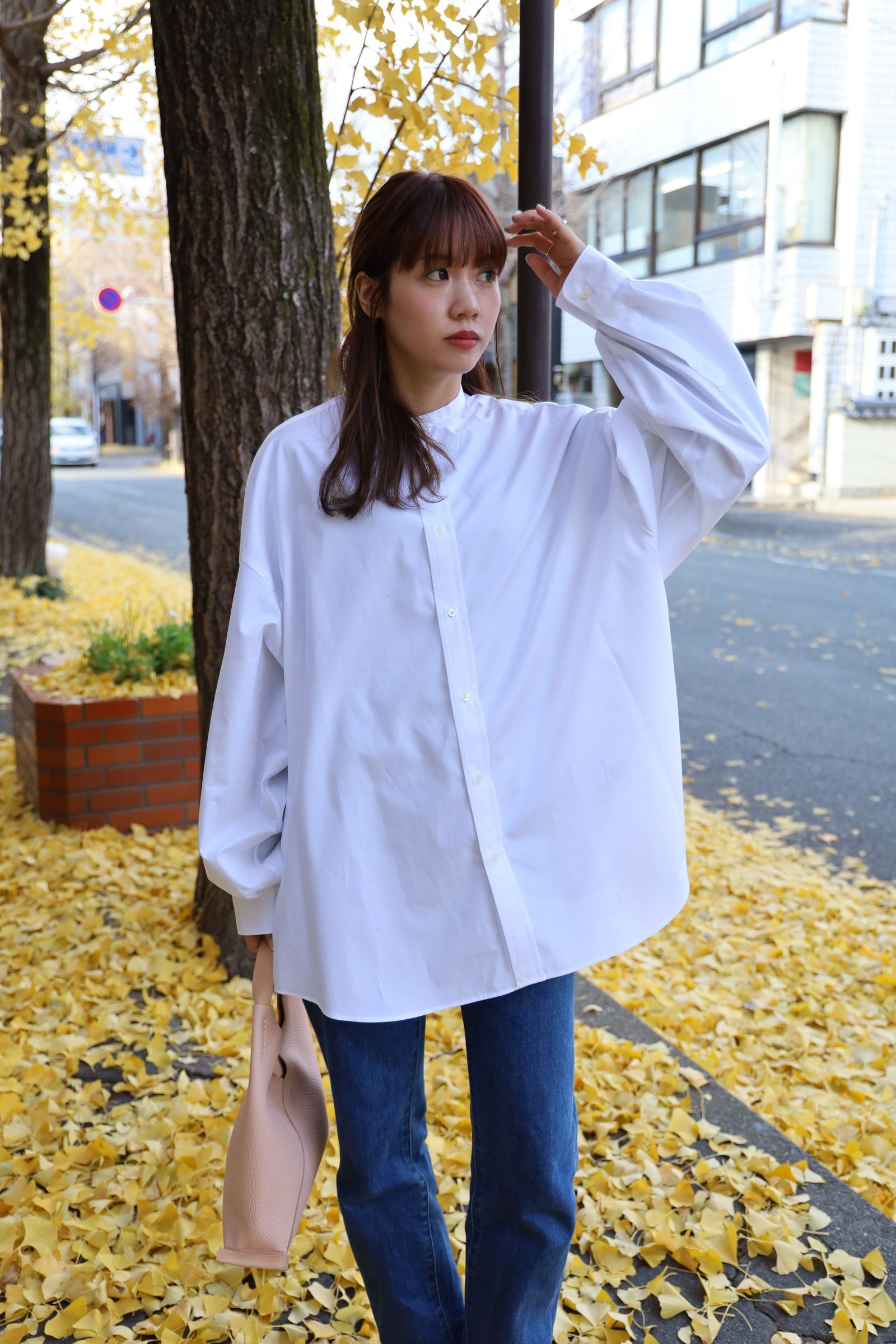 Graphpaper - Graphpaper 25AW Women's High Count Broad L/S