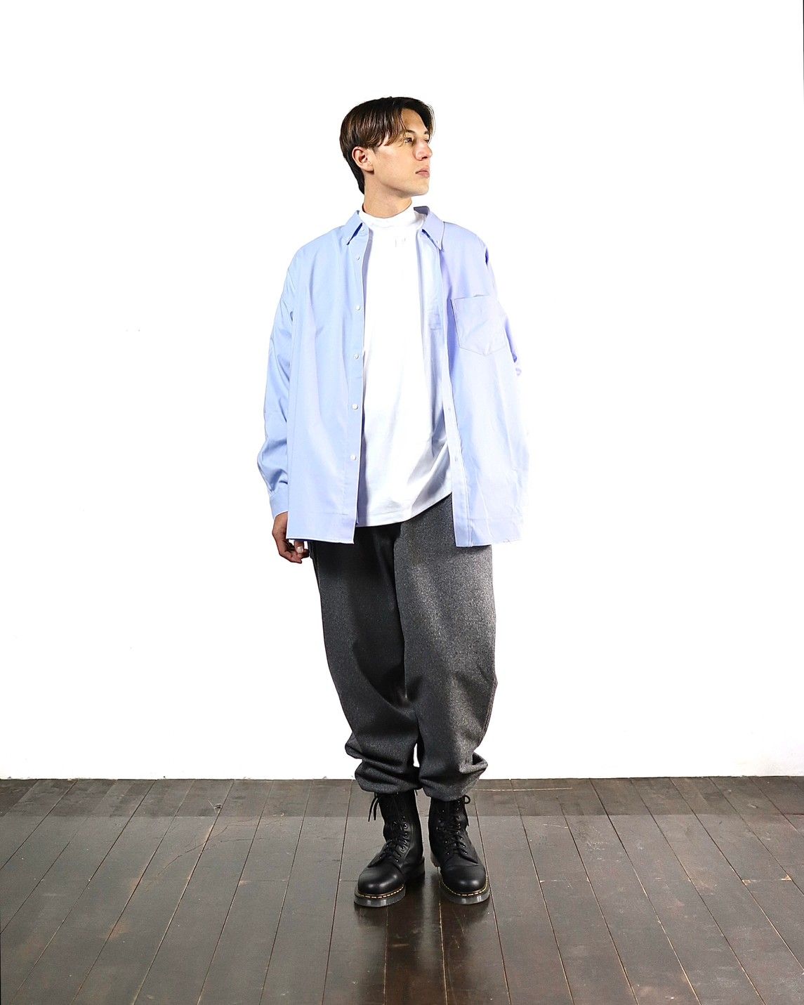 FreshService - フレッシュサービス DRY OXFORD CORPORATE L/S B.D.