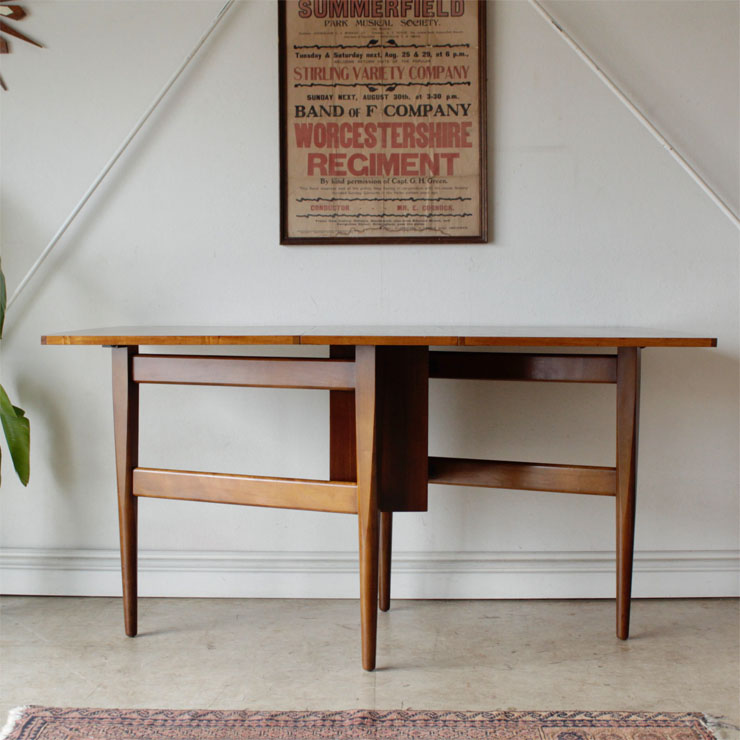 ダイニングテーブル | 英国ヴィンテージ家具 | ドロップリーフ