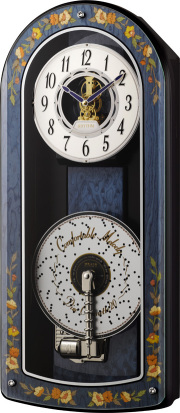 セイコーエンブレム掛け時計 SEIKO電波時計 HS537M/時計 掛け時計