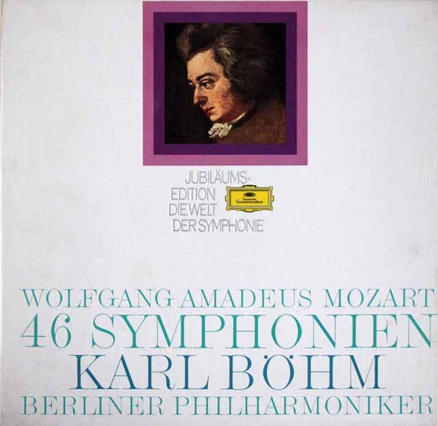 LP レコード ベームのモーツァルト/交響曲全集 独DGG 3618