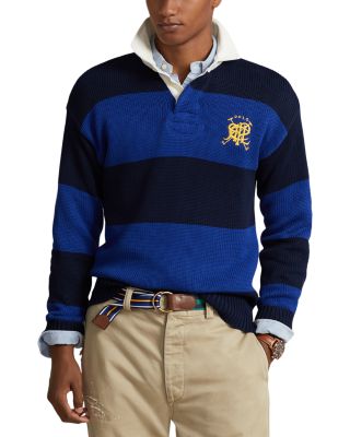 Polo Ralph Lauren Cotton Striped Regular Fit Rugby Sweater