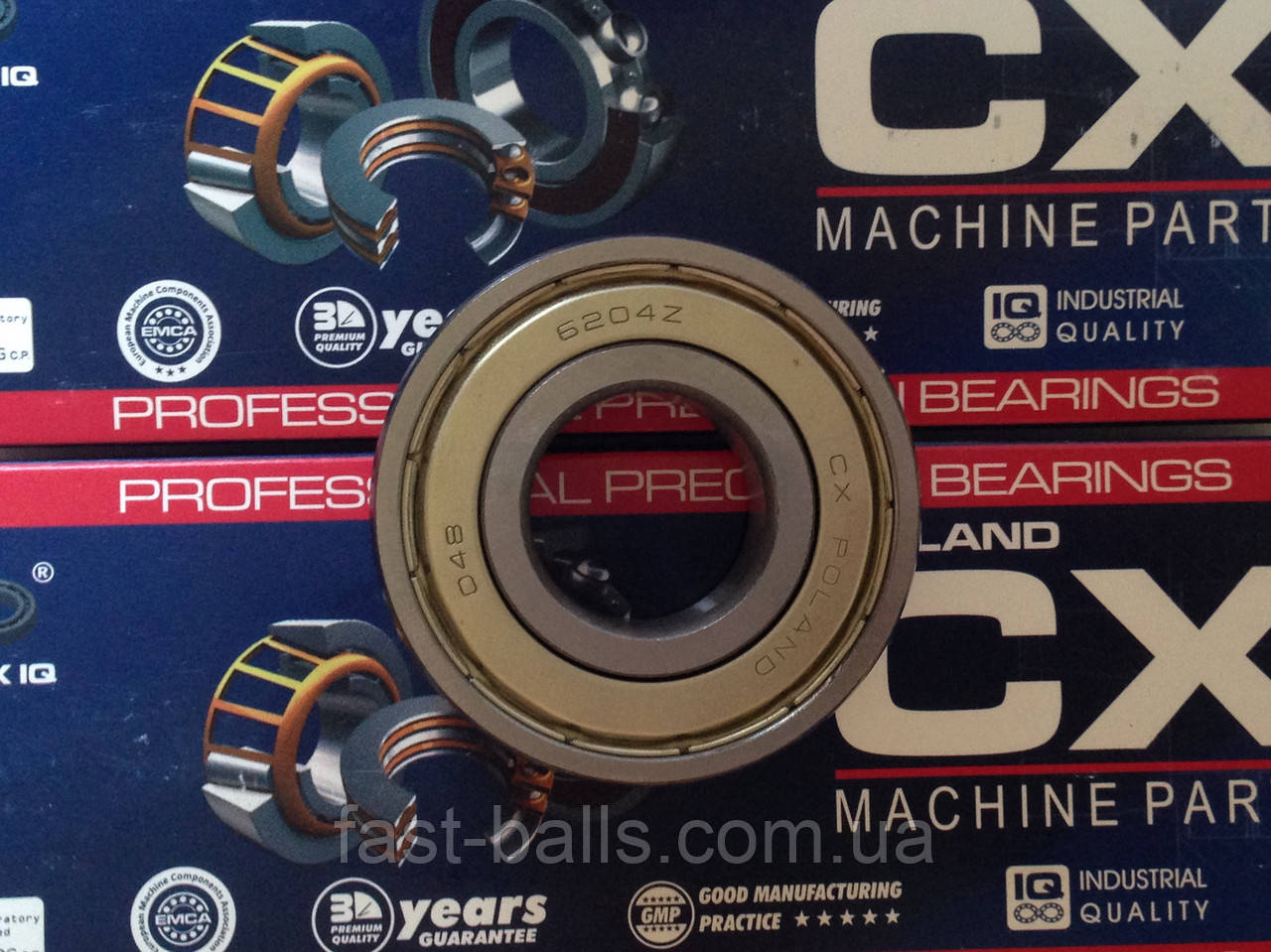 Подшипник CX 6204 2Z (20x47x14) однорядный - купить по лучшей цене